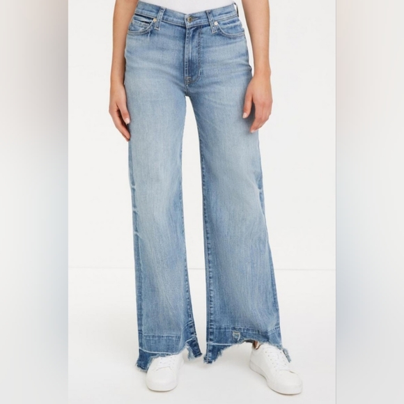 7 For All Mankind Denim - 7 for all Mankind The Jo With Long Side Seam In Love Child